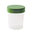 Urinprobebecher, 125 ml graduiert, transparent mit grünem Schraubdeckel, 500 Stück