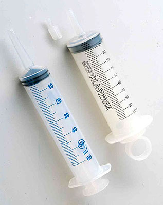 BD Plastipak™ Wund- und Blasenspritzen, 50/60 ml + 100 ml, 3-teilig