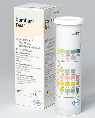 Combur 6 Test, 50 Stück Harntest Urintest