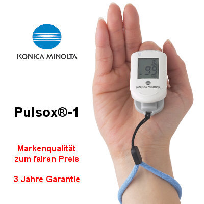 Pulsox-1 Fingerclip-Pulsoximeter, Minolta