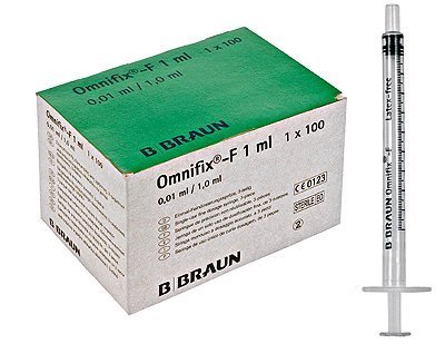 Omnifix-F Feindosierungsspritzen 1 ml ohne od. mit Kanüle