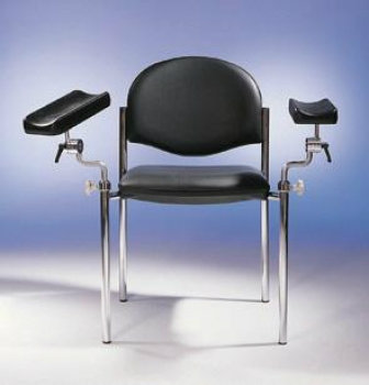 Simpex Blutentnahme Stuhl "Haemo Perfekta", Infusions- und Verbandstuhl, Polsterfarbe: wählbar